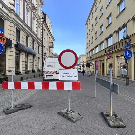 Przebudowa ul. Grunwaldzkiej [październik 2023] - fot 3